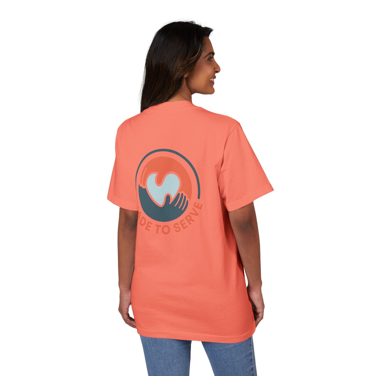 Made To Serve Oversized Drop-Shoulder T-Shirt