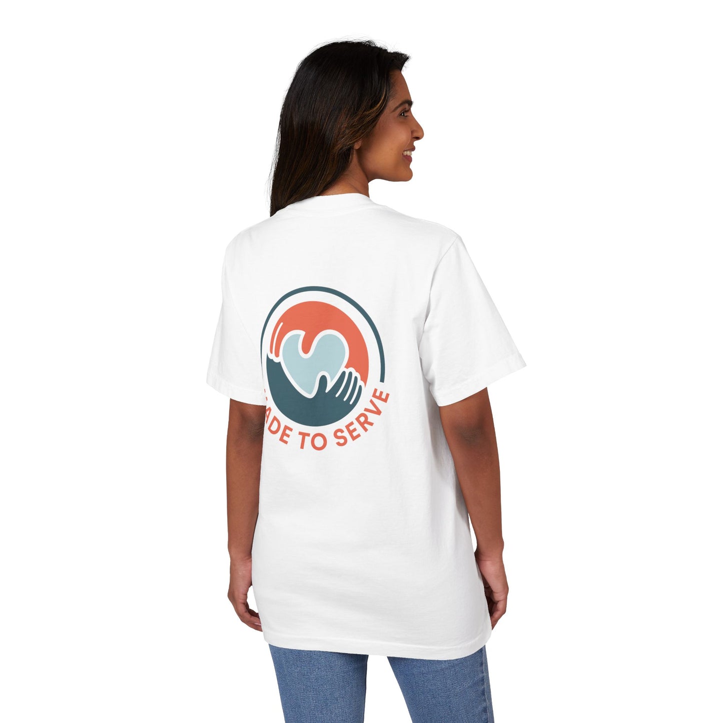 Made To Serve Oversized Drop-Shoulder T-Shirt