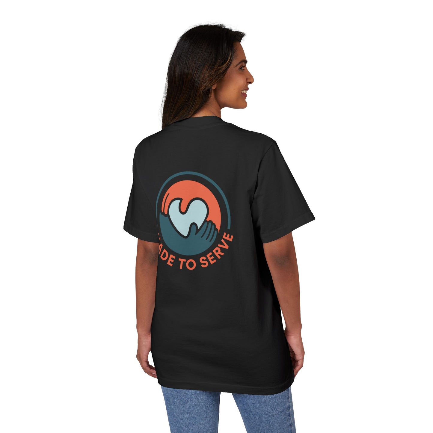 Made To Serve Oversized Drop-Shoulder T-Shirt