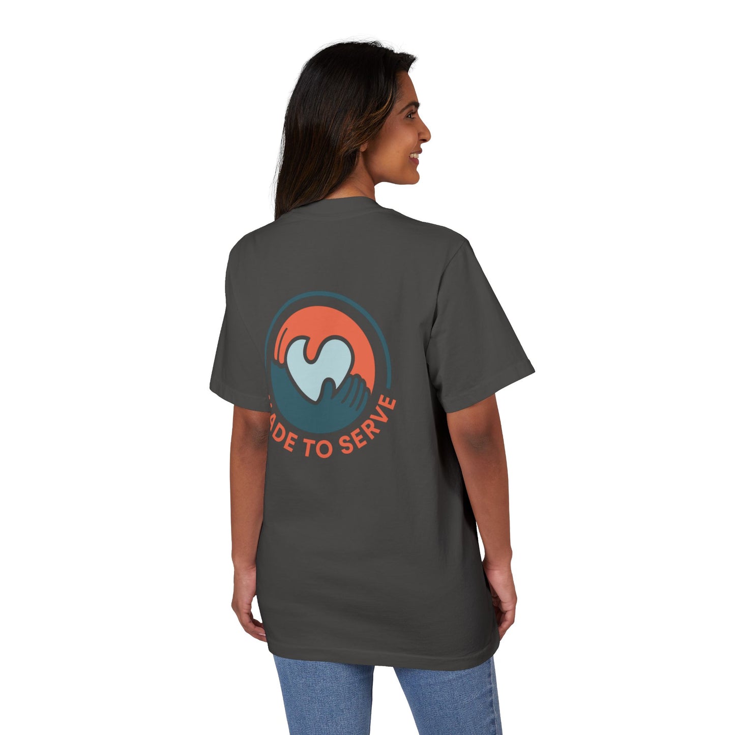 Made To Serve Oversized Drop-Shoulder T-Shirt