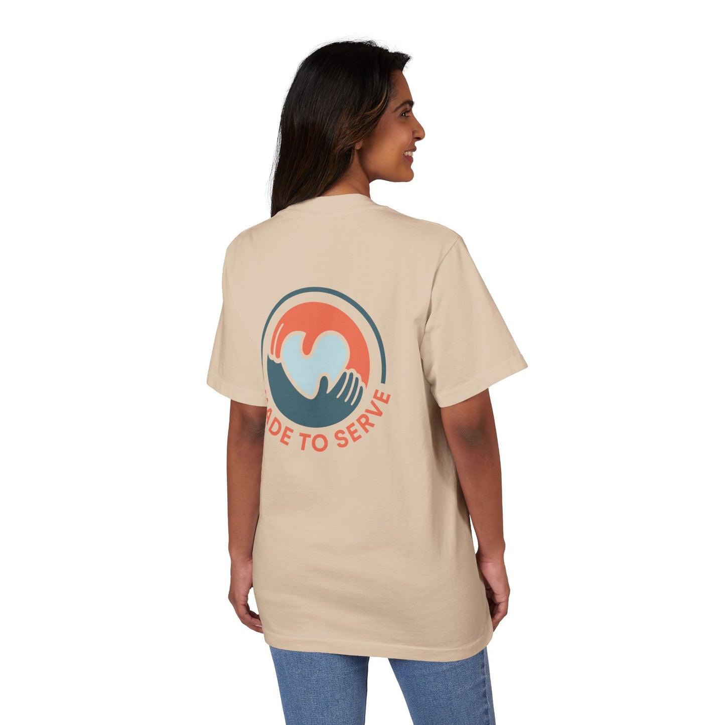 Made To Serve Oversized Drop-Shoulder T-Shirt